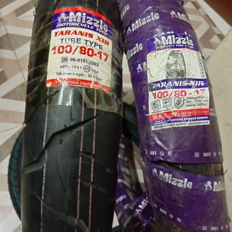 Ban mizzle 100/80-17 tubetype non tubless
