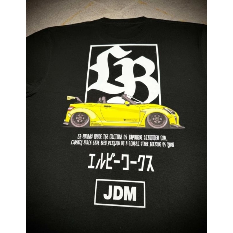 Kaos Tshirt LB JDM STYLE LIBERTY WALK LBWK Original JAPAN