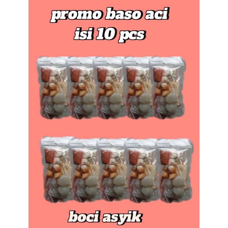 

PROMO peket boci 10 pcs | BOCI ASYIK