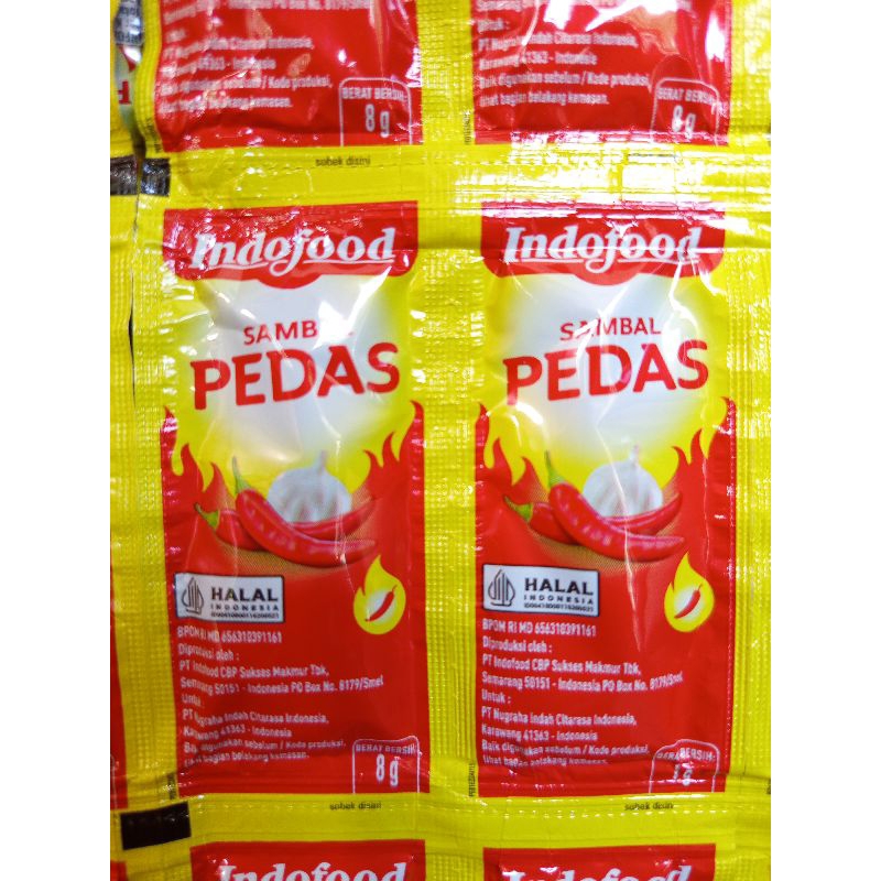 

Sambal Pedas Indofood 36 pcs