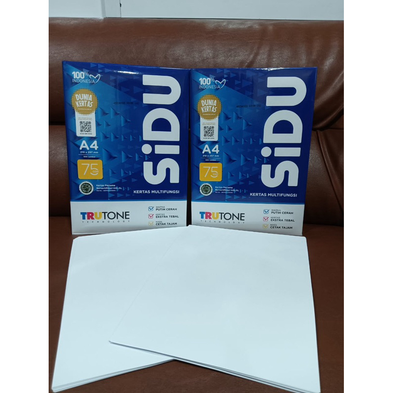 

Kertas HVS A4 75 Sinar Dunia 1 Rim