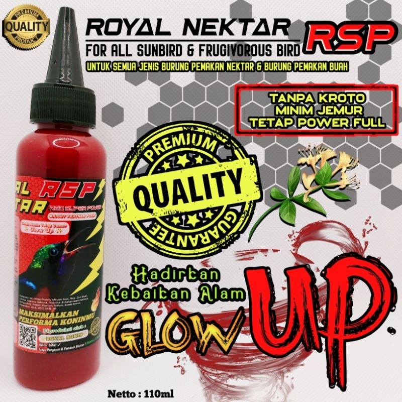 Sco Royal Nektar Red Super Power Nektar Harian & Lomba Kolibri Ninja Cetak Konin Jadi Damer Sogon