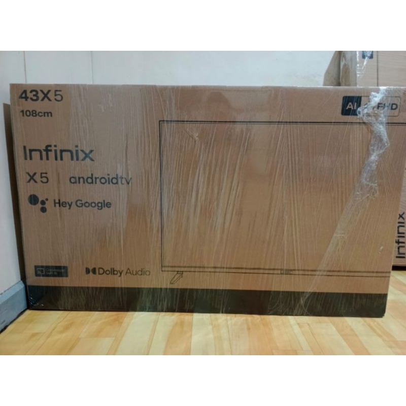 infinix tv smart tv 43x5 43in fhd