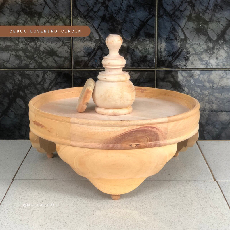 TEBOK LOVEBIRD CINCIN MAHONI