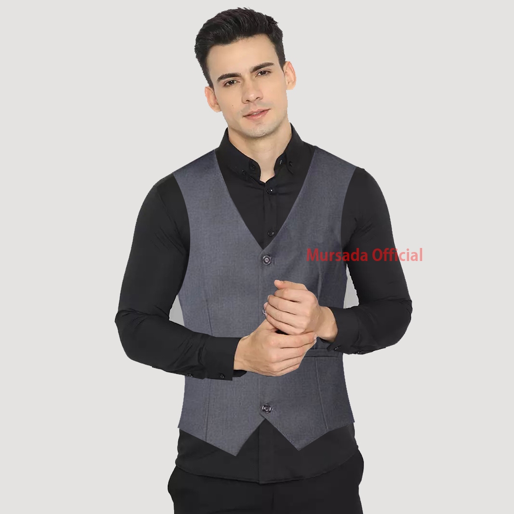 Rompi Vest Jas Formal Bahan Ripstop Premium