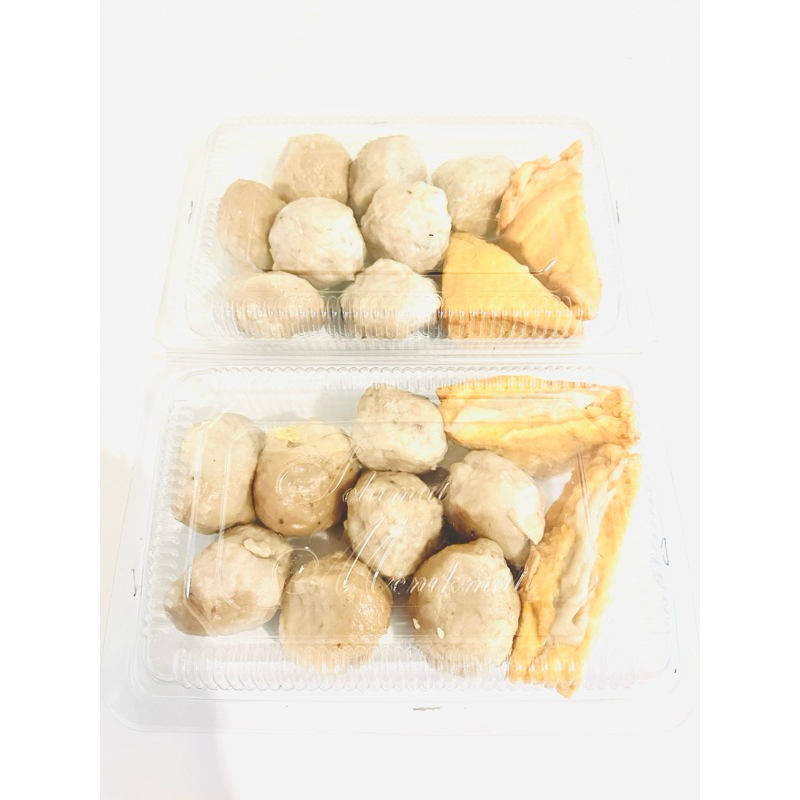 

SIOMAY IKAN TENGGIRI FROZEN ASLI PLUS BUMBU KACANG 100 % - PROMO - 10 PCS -- HALAL - PROMO