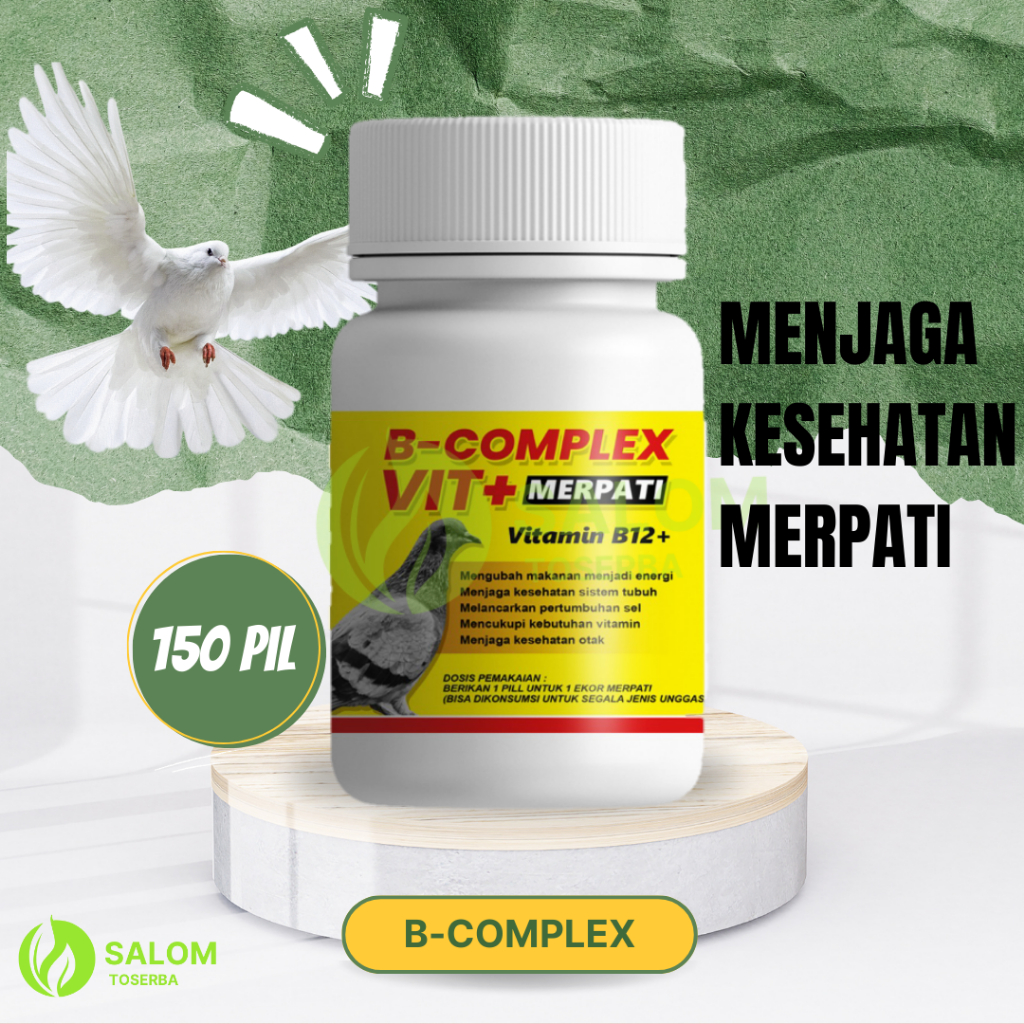 B Complex Vitamin Hewan Unggas Merpati