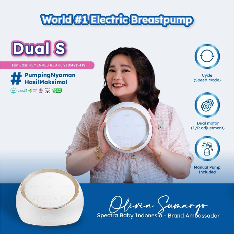 Spectra Dual S Electic Breast Pump - Spectra Pompa asi elektrik