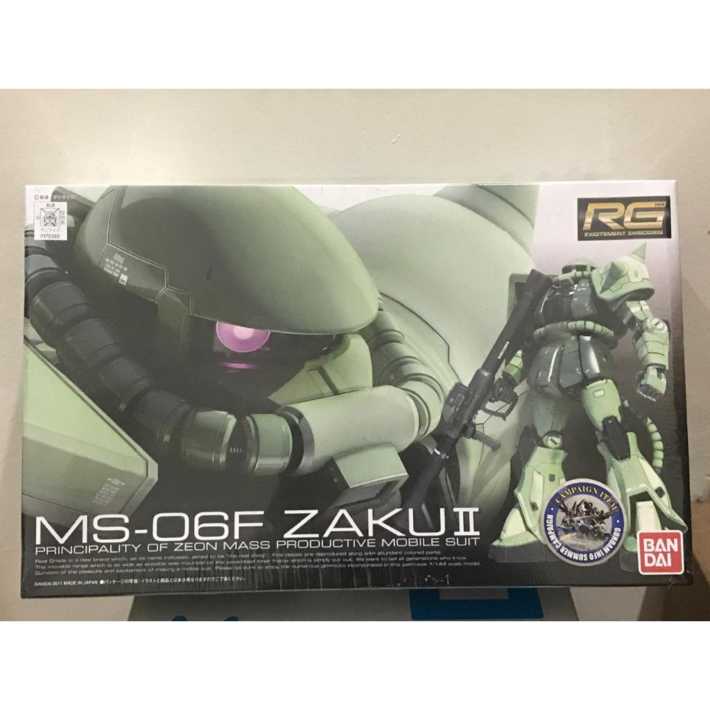 Gundam-GUNDAM RG MS-06F ZAKU 2 ORIGINAL 100%-EDWDROP.ID