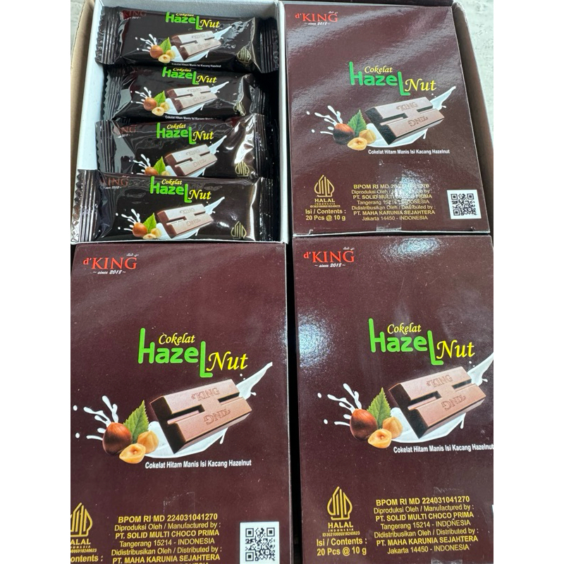 

King Cokelat Hazenut bix kecil