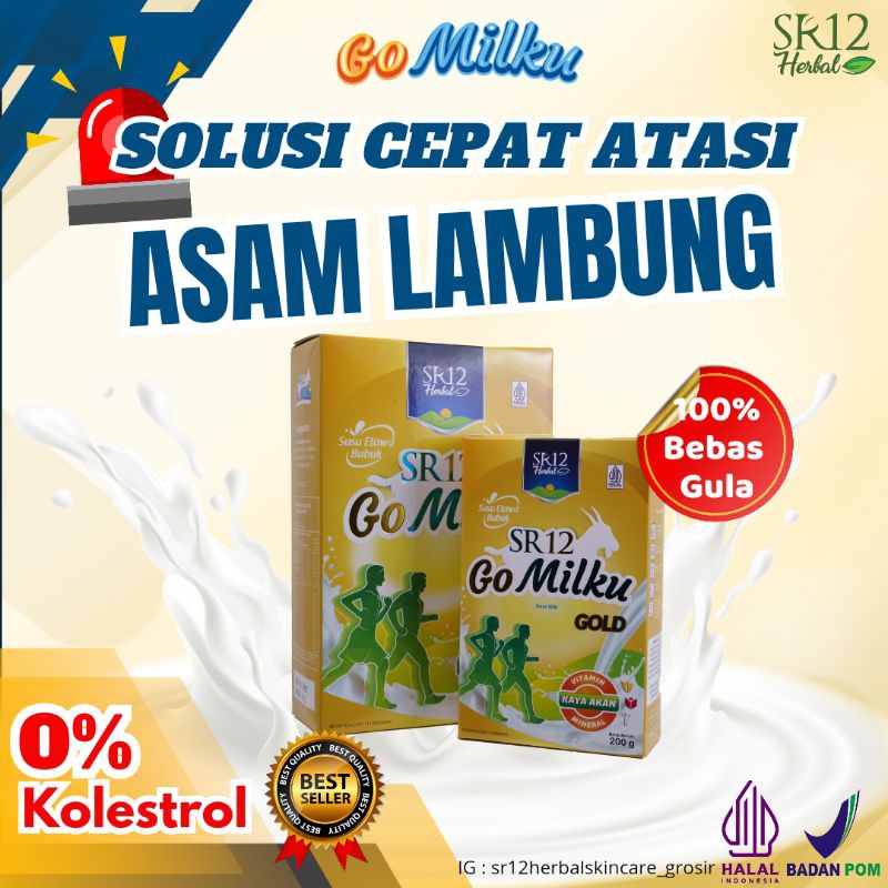 

SR12 GO MILKU GOLD SOLUSI CEPAT ATASI ASAM LAMBUNG
