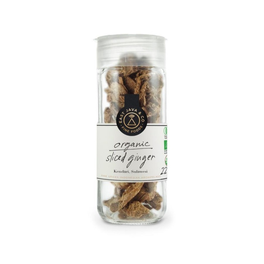 

EAST JAVA & CO ORGANIC SLICED GINGER - 22G