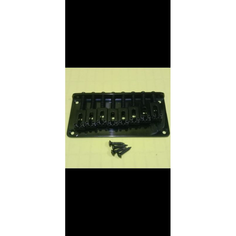 Fixed Bridge Gitar 8 String Hitam