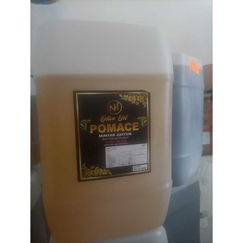 

Minyak Zaitun Pomace Olive oil 20L // Pomace Olive Oil isi 20L