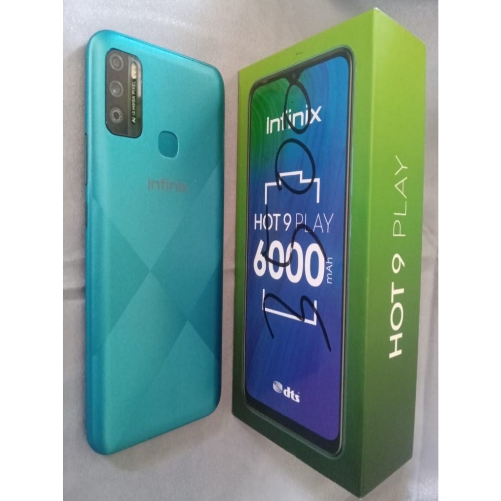ORI | Infinix Hot 9 Play | Original Second (Bekas Asli) | Kondisi Masih Bagus/Normal | Fullset