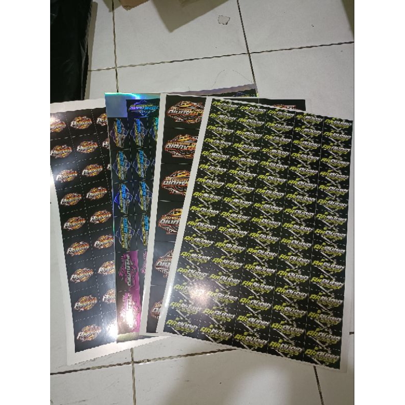 

Stiker Hologram A3+