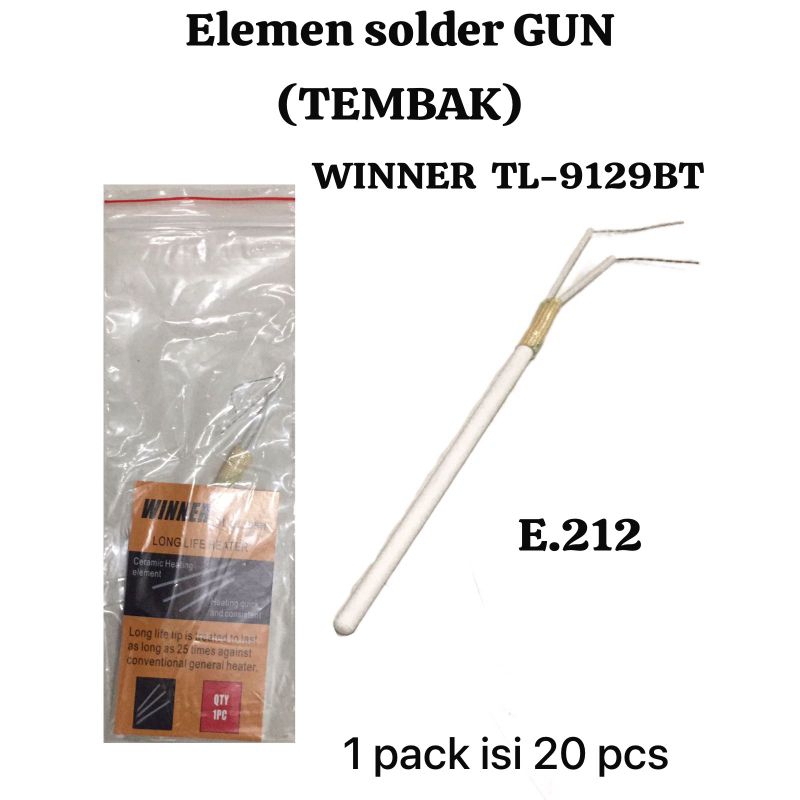 Elemen Solder Tembak/Gun Winner TL9129BH
