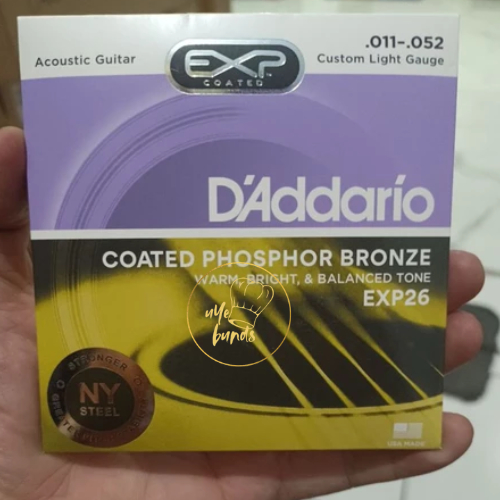 Senar String Gitar Guitar Akustik Acoustik Satu Set 6 Pcs Aksesoris Alat Musik Bright Tone Original