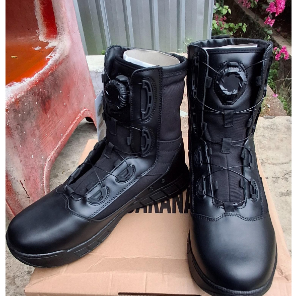 SEPATU PDL TNI ORI  EXTRACK SOL BGS TALI PUTAR JATAH