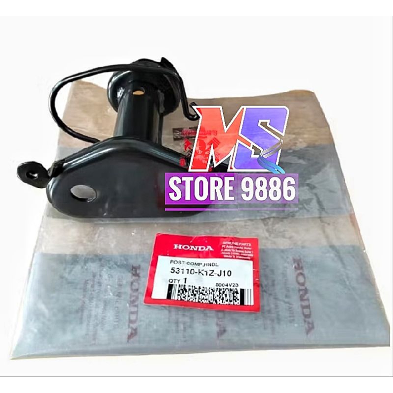 Post Comp Handle Dudukan Stang Stir Mesin Honda PCX 160 K1Z 53110K1ZJ10  Original AHM