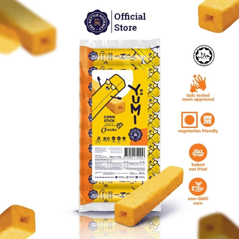 

The Kettle Gourmet YUMI Orginal Corn Sticks - Original - Cheese - BBQ Stick