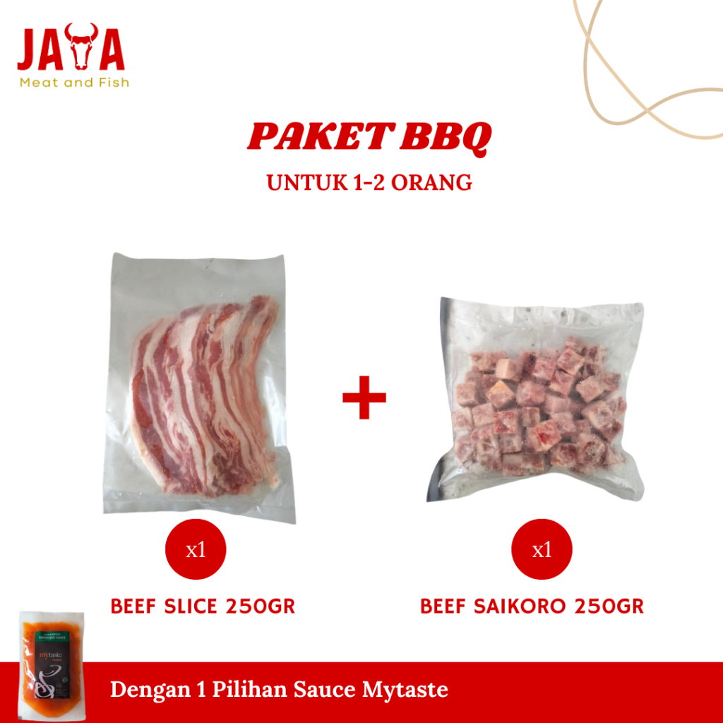 

Paket Mix Daging BBQ Set + Saus | Paket BBQ Hemat