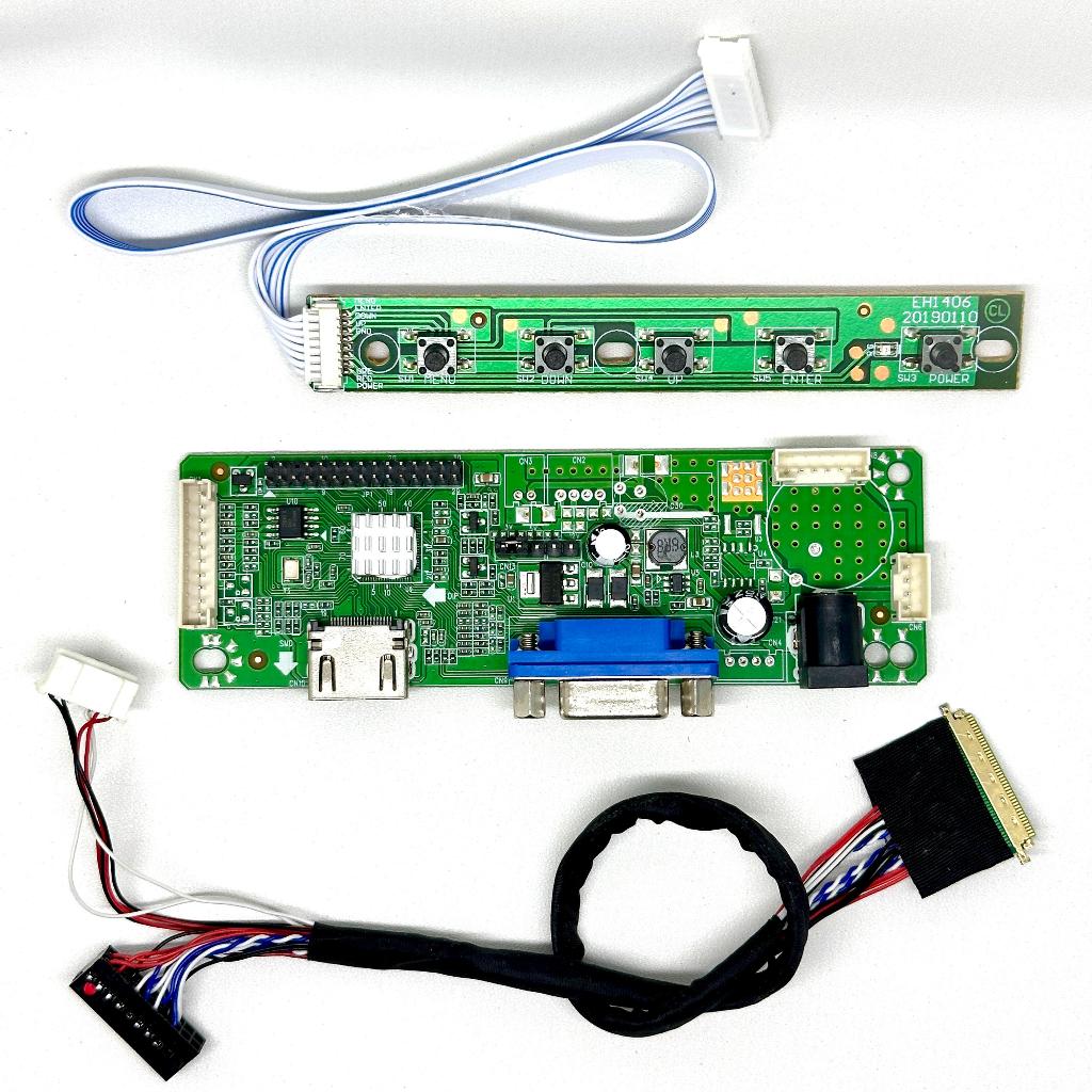 Universal Controller Board HDMI VGA Layar Laptop 40Pin LCD LED Monitor Support Resolusi FHD