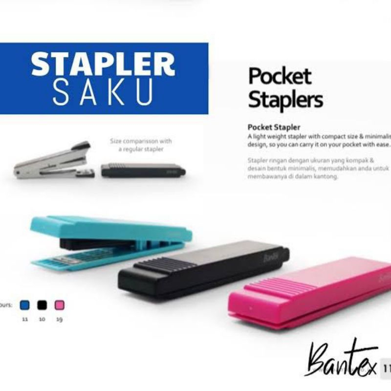 

Bantex Stapler Saku Pocket 9332