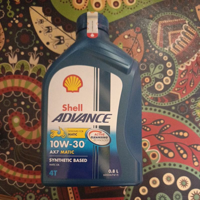 Oli Shell Advance AX7 Matic 0.8 L