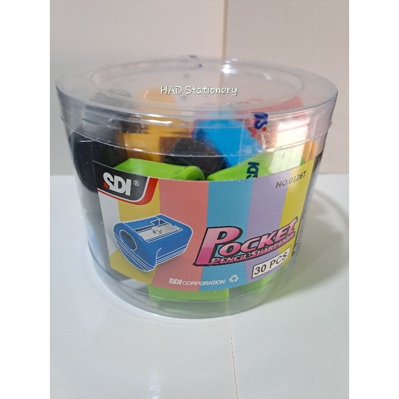 

Rautan Pensil SDI No.0126T / Pencil Sharpener SDI (30PCS)