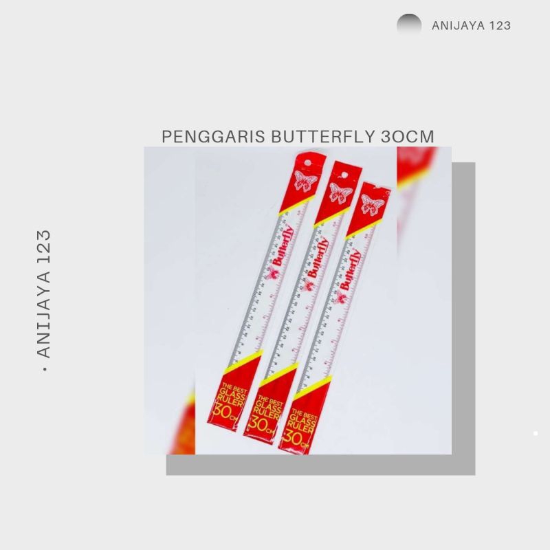 

PENGGARIS MIKA MEREK BUTTERFLY 3OCM