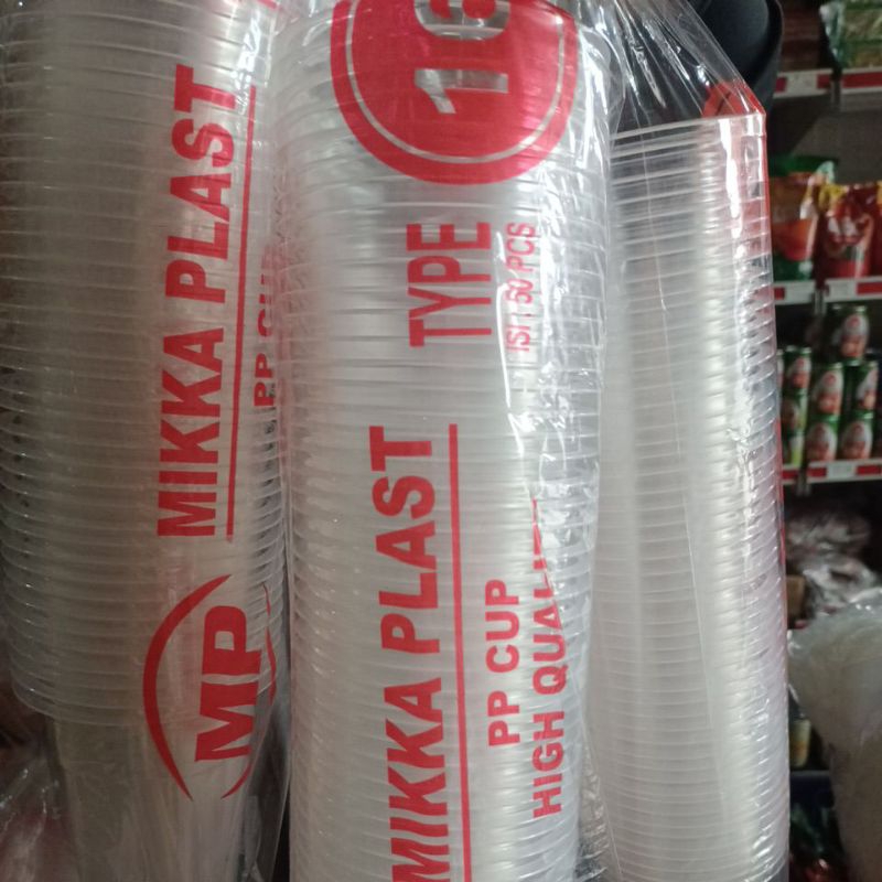 gelas plastik 16 OZ