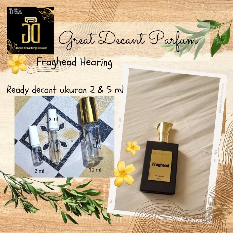 Fraghead Hearing Parfum Decant