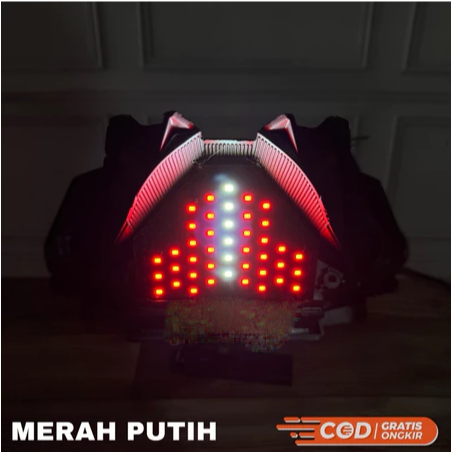 STOPLAMP RUNNING / LAMPU STOP RUNNING BEAT FI STREET ECO 2016 - 2019 8 MODE