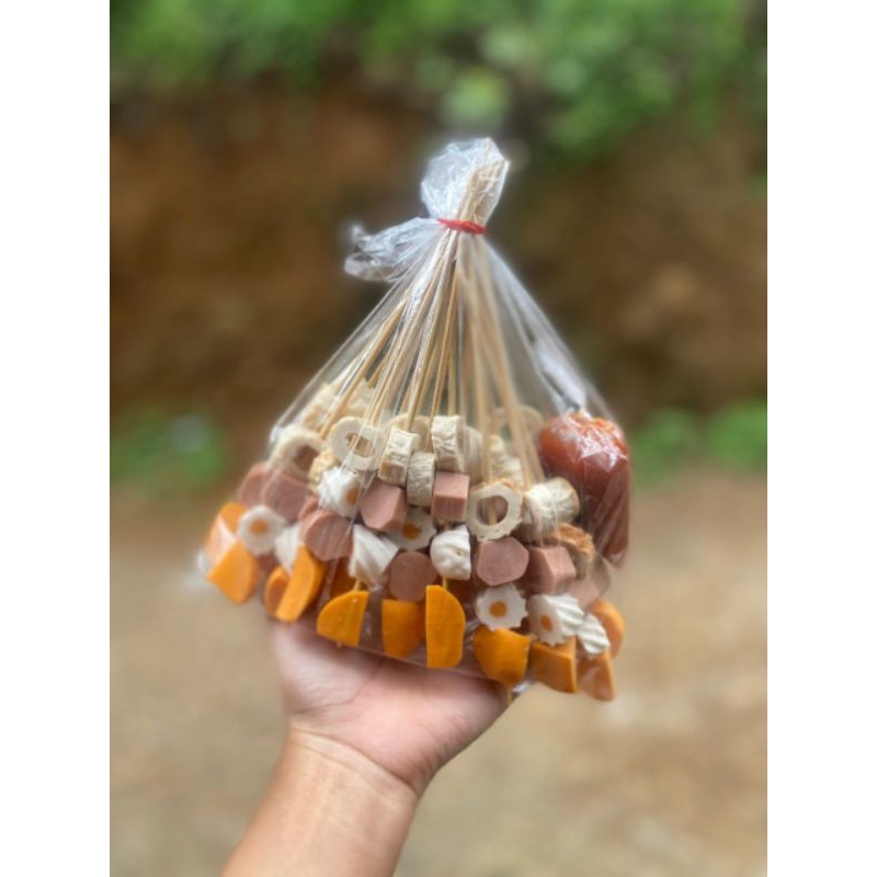 

Sate Suki isi 20 tusuk free saus bbq