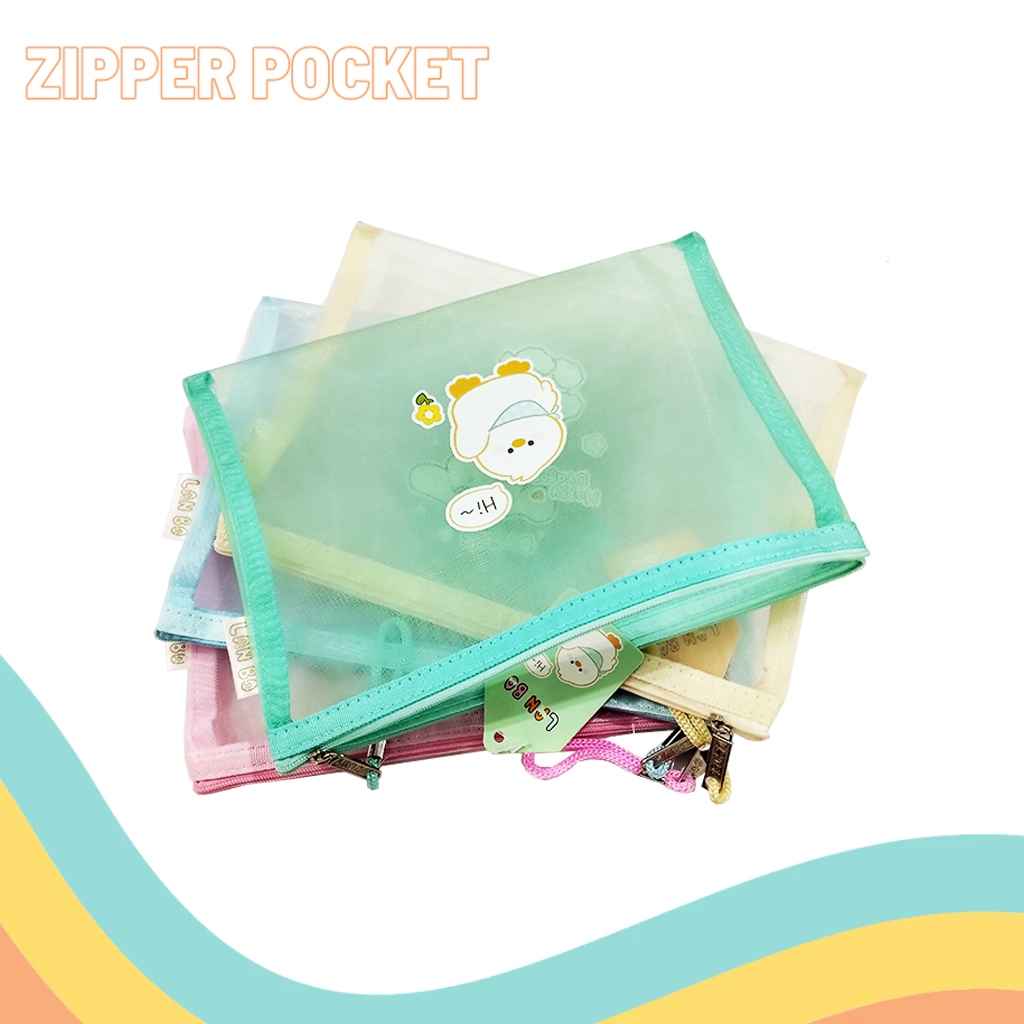 

ZIPPER BAG A5 LB-6208 (1 PCS)