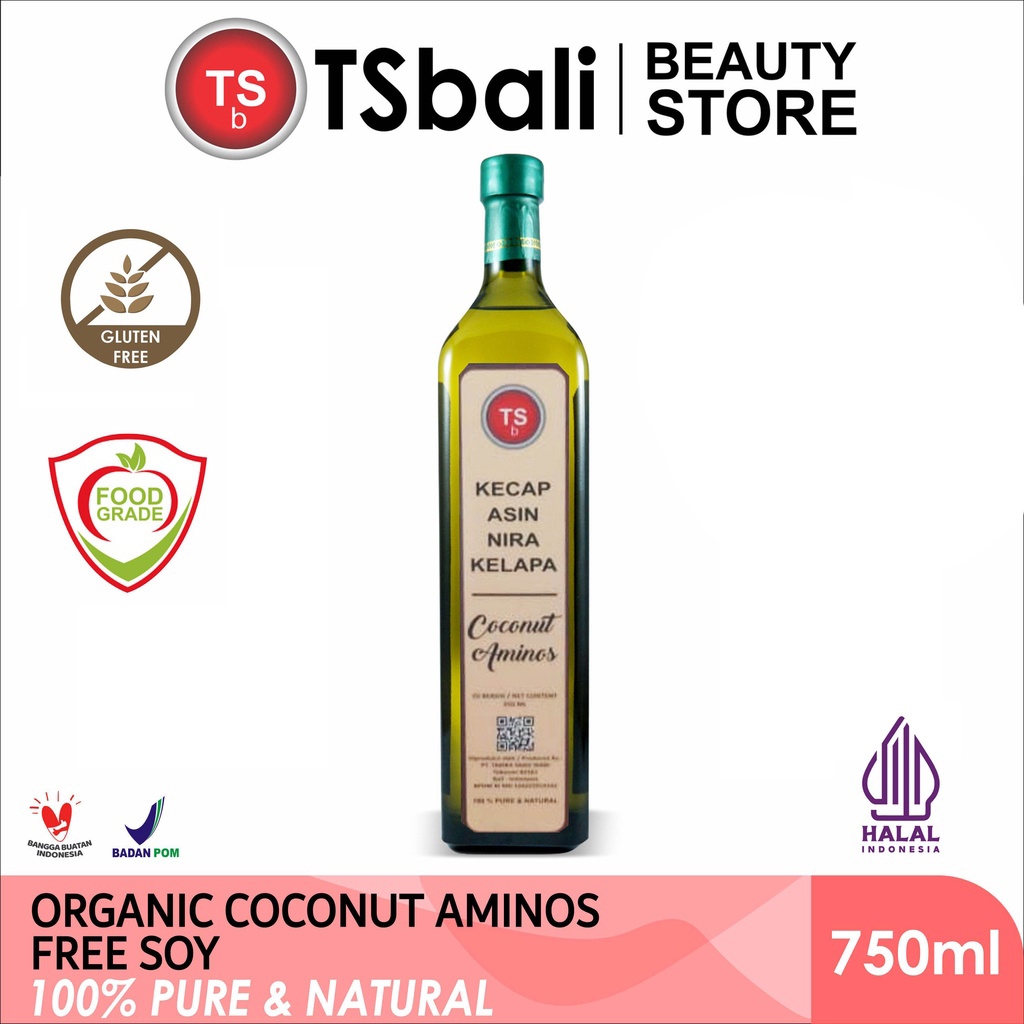 

Coconut Aminos / Kecap Asin Nira Kelapa TSbali 100% Murni Alami