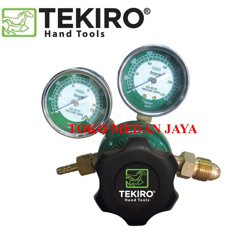 TEKIRO REGULATOR LAS OKSIGEN HEAVY DUTY OXYGEN WELDING TABUNG LAS