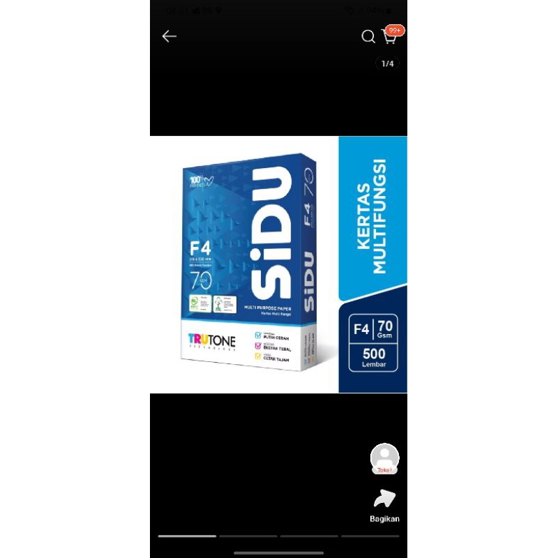 

kertas HVS F4 70gram