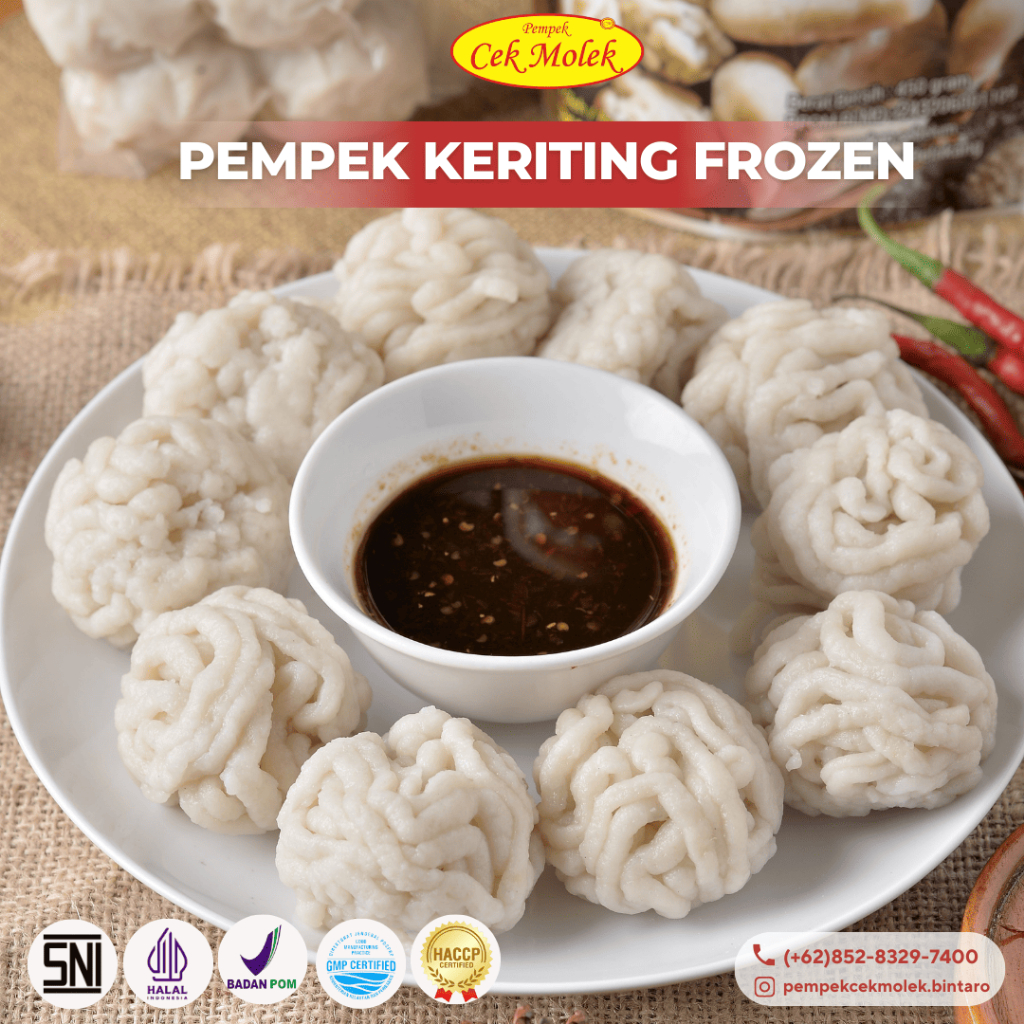 

Pempek Cek Molek Keriting Frozen