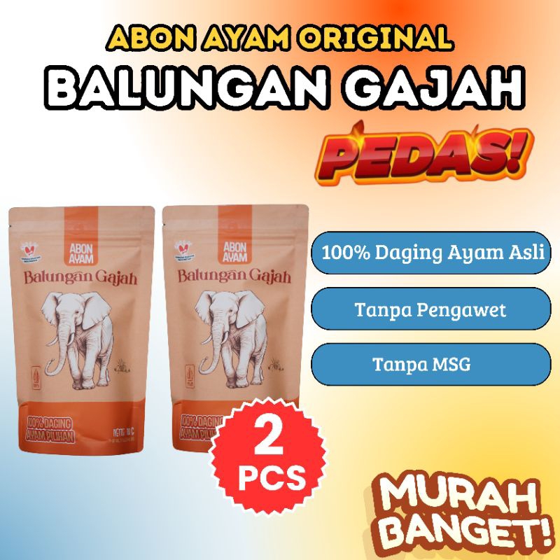 

ABON ASLI DAGING AYAM SUPER PEDASS PAKET 2PCS