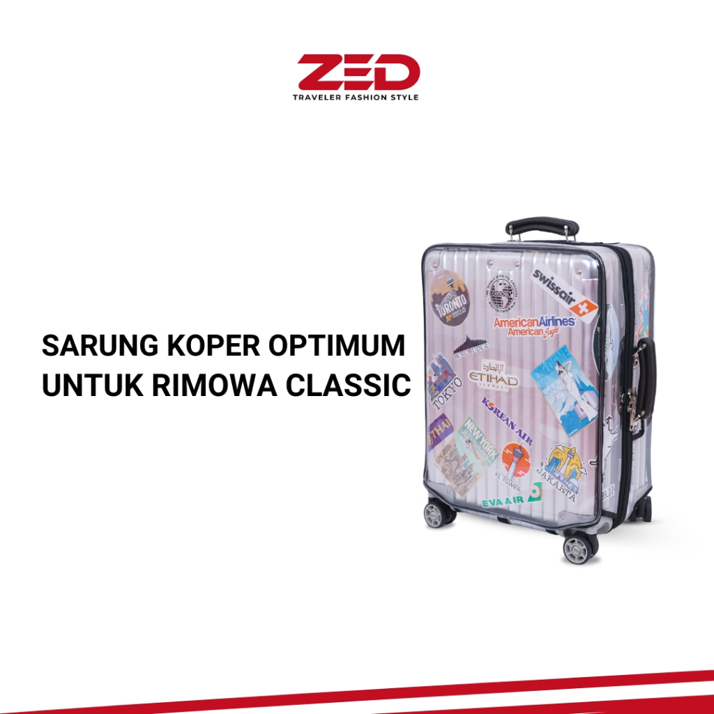 Sarung Koper Transparan Sarung Koper Rimowa Colorable Full Mika ZED Rimowa Classic