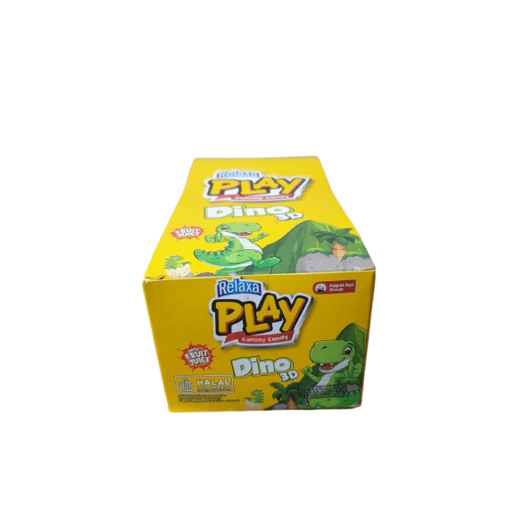 

Relaxa Play Dino 3D Gummy Candy 1 Pack isi 12 Sachet