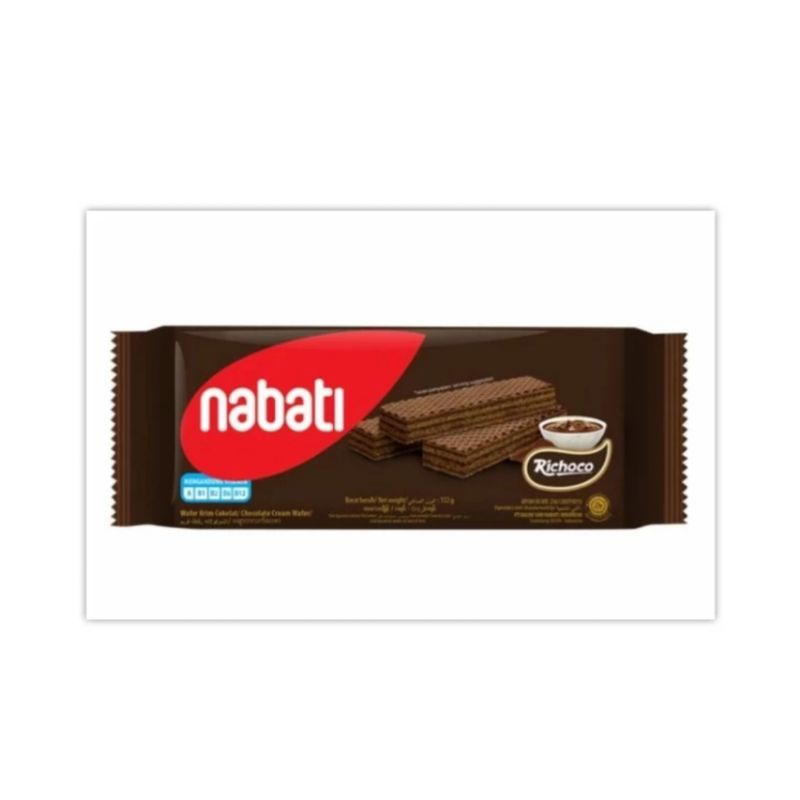 

Nabati Richoco Wafer Chocolate 122 gr Biskuit Cemilan