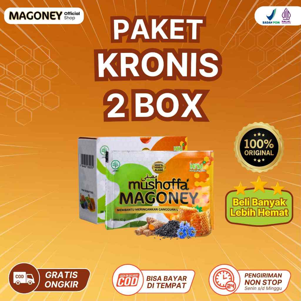

MAGONEY MADU ASAM LAMBUNG Bundling 2 Pack - Teruji Redakan Maag Secara Alami