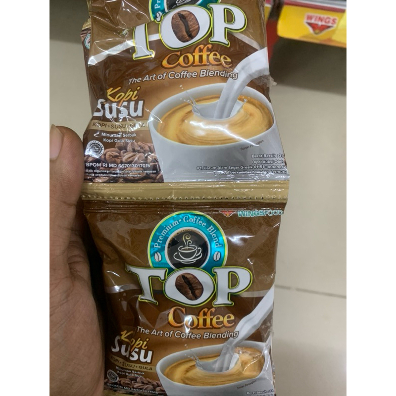 

Top Coffee isi 12pcs (RENCENG) 31gram