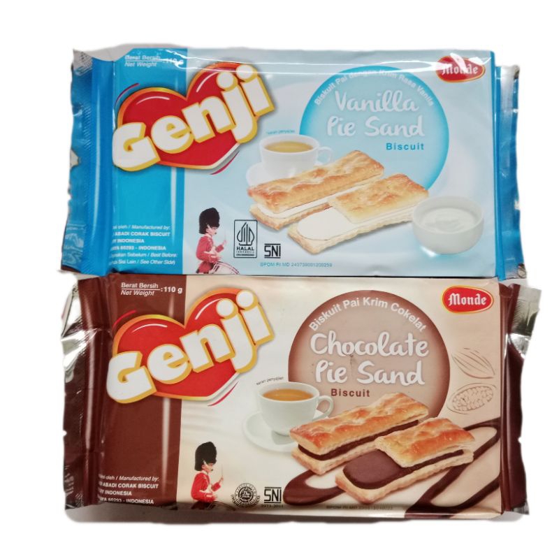 

Monde Genji Pie Sand Biscuits Vanilla / Chocolate