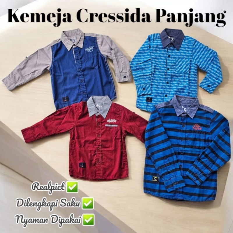 Kemeja Cressida Panjang