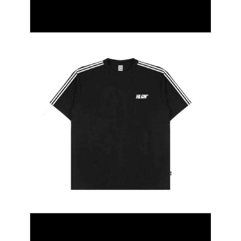 T-shirt HOOLIGANS Linea-black || Kaos HOOLIGANS || Kaos Atasan Pria