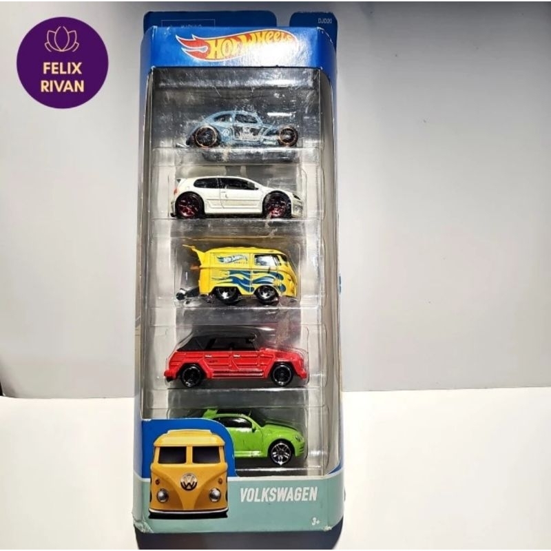 Hot Wheels Volkswagen 5 pack kool kombi vw type 181